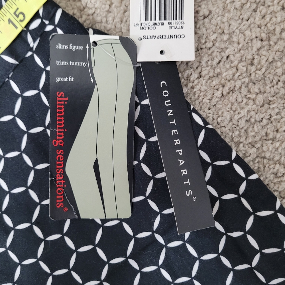 Counterparts Slimming Sensations Capri Pants Size 8P - Picture 8 of 10